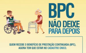 Leia mais sobre o artigo BPC/LOAS: DEFICIENTE FÍSICO, MENTAL, INTELECTUAL OU SENSORIAL PODE TER DIREITO A UM SALÁRIO MÍNIMO POR MÊS